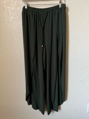 TiniBikini Olive Green Wide Leg Pants